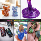 PCP Metallic resin crafts and decorations