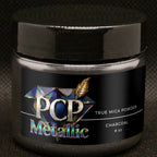 PCP Metallic Mica Powder - Charcoal, 8 oz jar
