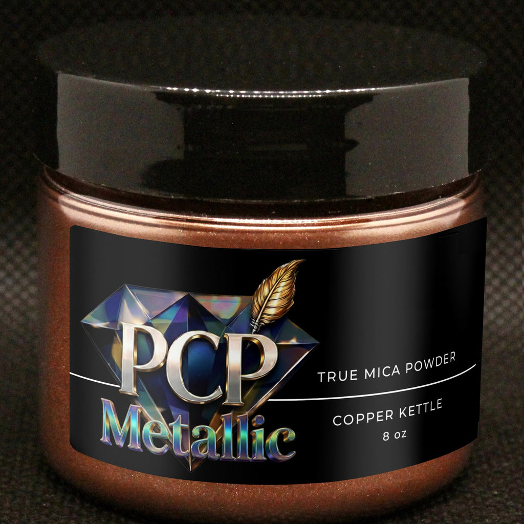 PCP Metallic Mica Powder - Copper Kettle, 8 oz jar