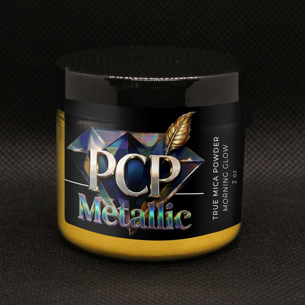 PCP Metallic Mica Powder - Morning Glow, 2 oz jar