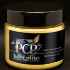 PCP Metallic Mica Powder - Morning Glow, 8 oz jar