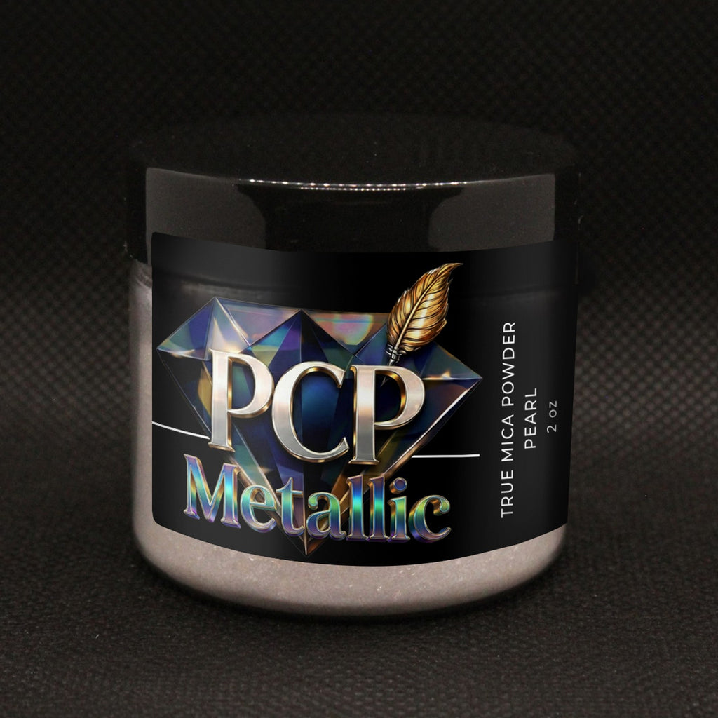 PCP Metallic Mica Powder - Pearl, 2 oz jar