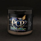 PCP Metallic Mica Powder - Pewter, 2 oz jar